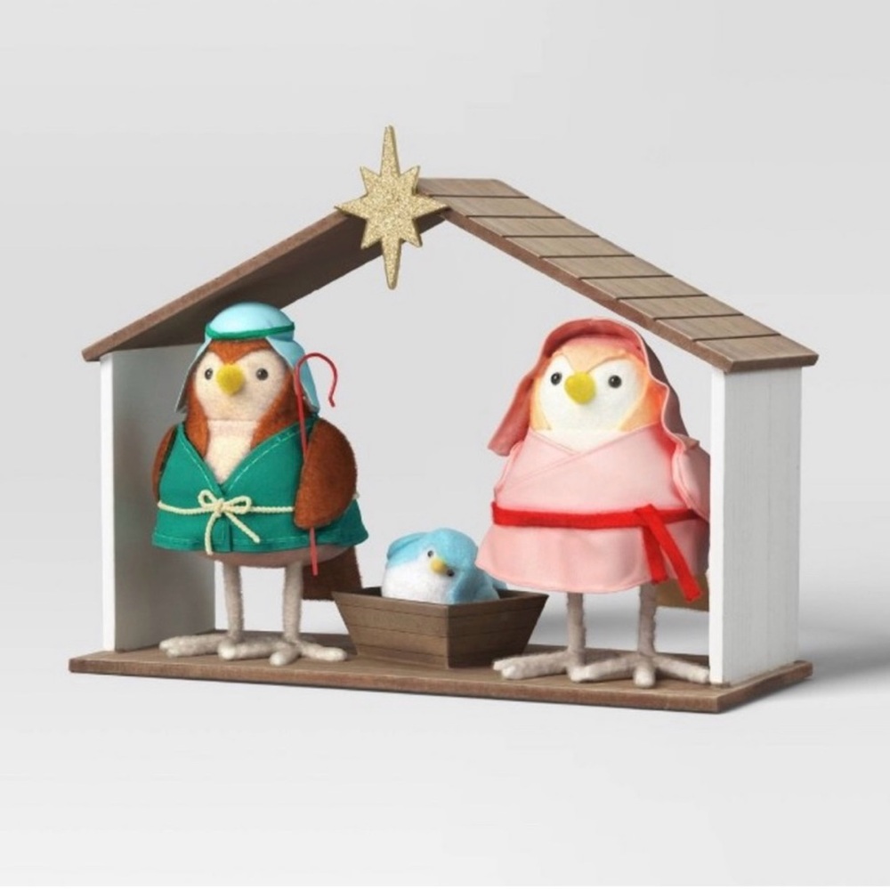 Target Nativity Used one year-like new no box
